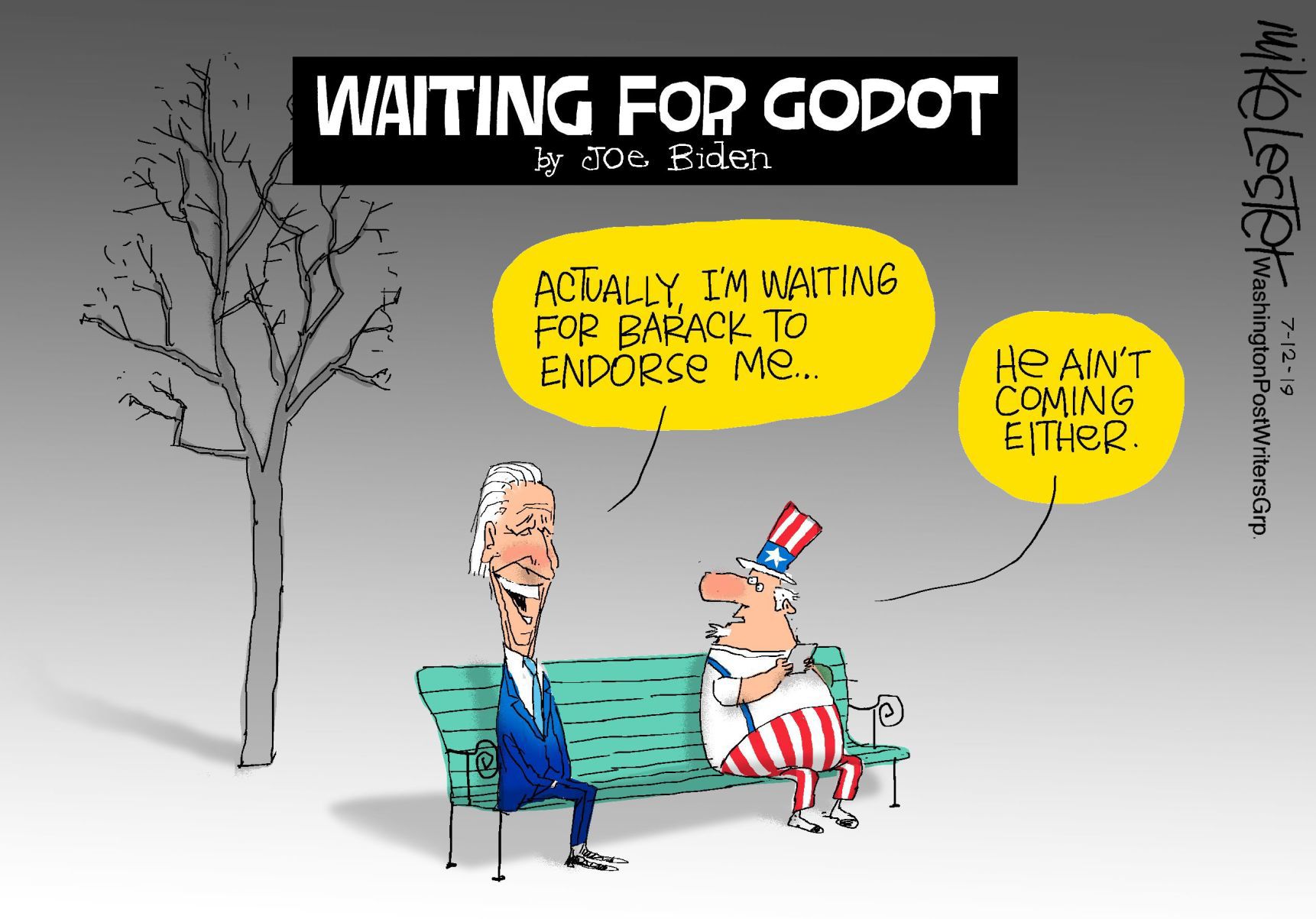 Mike Lester cartoon
